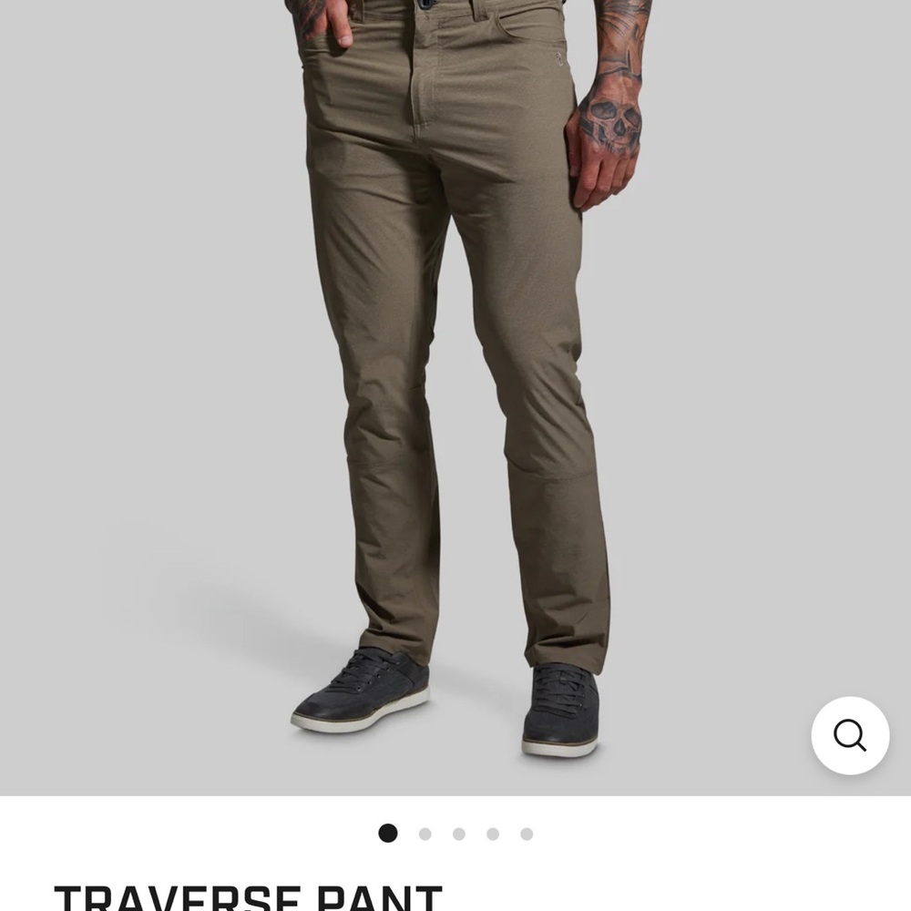 Born primitive traverse pants khaki 36x33